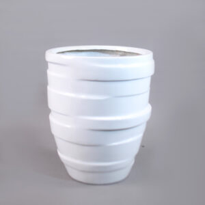 Small Rib Pot fiberglass Planter