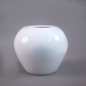 Apple Shape Fiberglass Planter