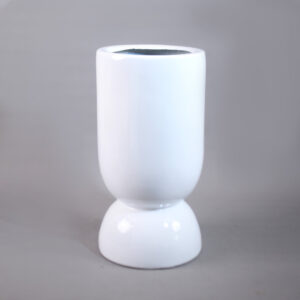 Hourglass Fiberglass Planter